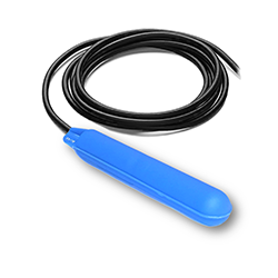 Detector de nivel tipo flotador de forma tubular para orificios de 1"