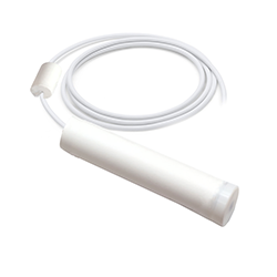 Detector de nivel tubular para orificios de 2", líquidos corrosivos y temperaturas hasta 125ºC